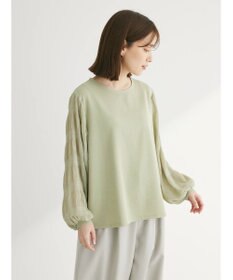 Green Parks マジョリカスリーブカットプルオーバー