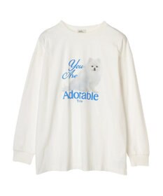 earth music&ecology アソートアニマルプリントロンＴｅｅ