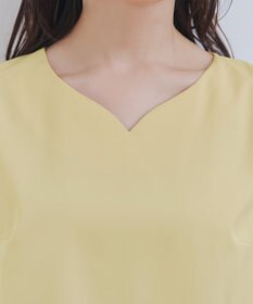 Tiaclasse 【洗える】リボンフレアスリーブブラウス