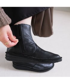 Pointer 本革軽量サイドゴアステッチショートブーツ