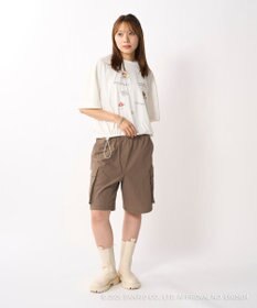 OP／FILA 【Ocean Pacific×ハローキティ】水陸両用ハーフパンツ