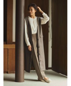 Green Parks きれいシルエットパンツ