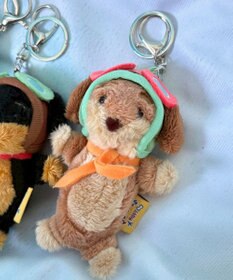 WEGO ぴぽぴぽパイロットドッグキーホルダー