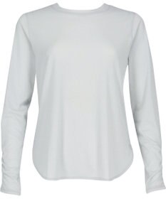 CW-X 【WOMEN】 CW-X ロングＴシャツ 梨地素材 薄手 シアー感 スポーツウェア 長袖 レディース DLY129 /ワコール