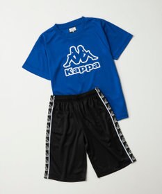 OP／FILA 【Kappa】セットアップ　ブランドロゴ入りトップス＋ショートパンツ