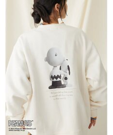 CRAFT STANDARD BOUTIQUE ＰＥＡＮＵＴＳ裏起毛スウェットクルー