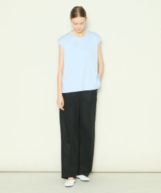 JOSEPH 【洗える】アクロスプリント×ジャージー　カットソー