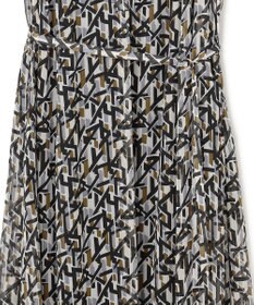 23区 L 【洗える】Ratti アブストラクトプリント ワンピース