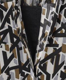 23区 L 【洗える】Ratti アブストラクトプリント ワンピース