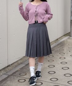 WEGO リボンリブカーディガン