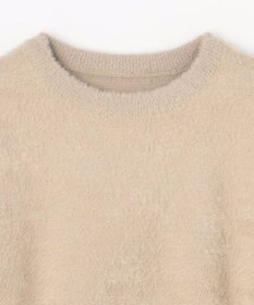 ANY L ショートシャギープルオーバーニット