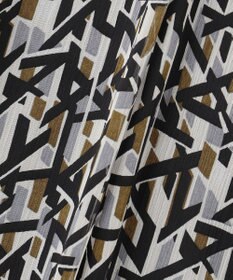 23区 L 【洗える】Ratti アブストラクトプリント ワンピース