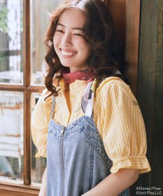 earth music&ecology 【予約】【WEB・一部店舗限定】ヴィンテージ風フリルブラウス/TOY STORY