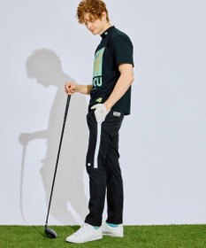 PW CIRCULUS 【撥水加工/ ストレッチ】【MEN】ベンチレーション テーパードパンツ ゴルフ