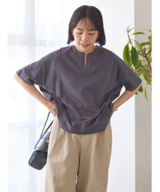 AMERICAN HOLIC カフタン５分袖カットプルオーバー