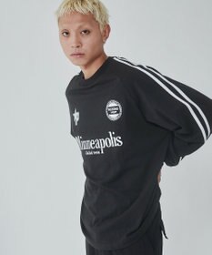 WEGO 【ユニセックス着用ITEM】ラインゲームロゴT（LS）