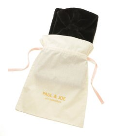 MOONBAT 【WEB限定ラッピング袋付】PAUL & JOE ACCESSOIRES フェイクファービッグリボンマフラー