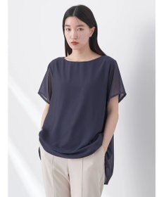 earth music&ecology シアードッキングＡラインチュニック