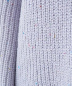 earth music&ecology カラーネップスパンコールニットチュニック