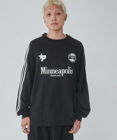 WEGO 【ユニセックス着用ITEM】ラインゲームロゴT（LS）