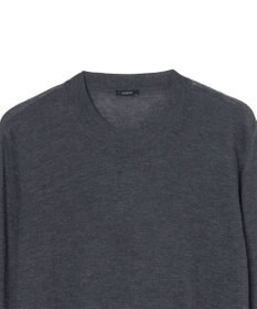 JOSEPH 【洗える】キャッシュエアー　ラウンドネックニット