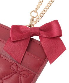 Maison de FLEUR リボンキルティングパスケース