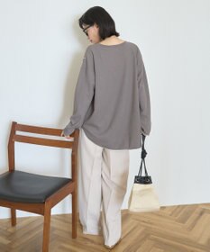 AMERICAN HOLIC 【WEB限定】ワッフル配色メロープルオーバー