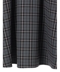 earth music&ecology チェックフレアスカート