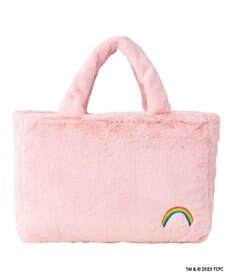 MOONBAT Care Bears(ケアベア) フェイクファーバッグ A4サイズ 手洗い可能