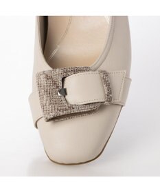 Riz raffinee <Riz raffinee>【3E】バックルモチーフパンプス