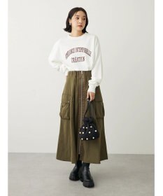 Green Parks アソートロゴ裏毛プルオーバー