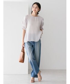 AMERICAN HOLIC 袖コンシャスブラウス