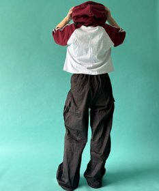 WEGO フーデッドラグランT