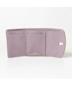 UNBILLION perche カラーコンビ3つ折り外ガマウォレット