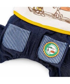 PET PARADISE スヌーピー  ワッペン パンツつなぎ 中型犬