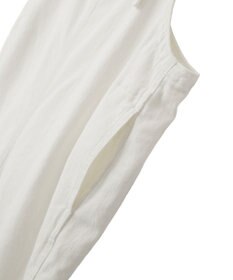 YECCA VECCA 綿麻ツイルサロペット