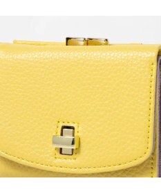 UNBILLION perche カラーコンビ3つ折り外ガマウォレット