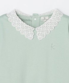 組曲 KIDS 【150-160㎝】レースカラー トレーナー