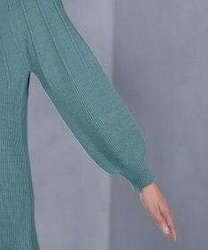 Tiaclasse L 求心片畦ニットチュニック