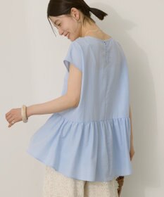 AMERICAN HOLIC ペプラムノースリーブブラウス【WEB限定カラー有り】