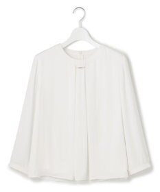 23区 【洗える】シルキーデシン タックデザイン カットソー