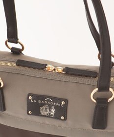 LA BAGAGERIE ウォータープルーフナイロン　2WAYハンドバッグ
