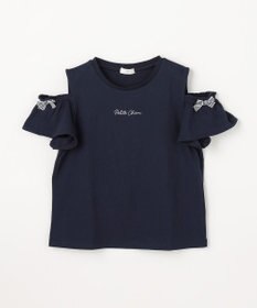 ANY KIDS 【綿100%】オンオフショルダー Tシャツ