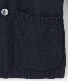 JOSEPH ABBOUD 【イタリア糸使用】コットンスラブ ニット ジャケット