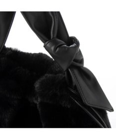 UNBILLION cachecache リボンハンドルエコファードロストバッグ