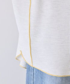 AMERICAN HOLIC 【WEB限定】ワッフル配色メロープルオーバー