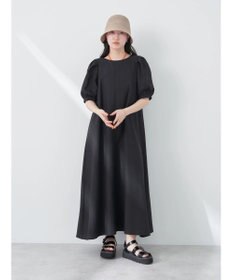 earth music&ecology リサイクルポリエステルブレンドＡラインワンピース