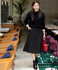 ANY SIS S ピンタックフリル シャツ