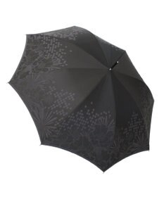 槇田商店 monotone 花 ブラック 長傘