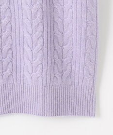 JOSEPH ABBOUD 【キングサイズ・暖か/軽量】カシミヤブレンド ハーフジップ ニット